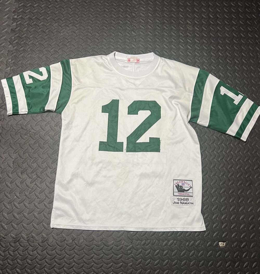 Mitchell & Ness Joe Namath 1968 New York Jets Jersey XL White